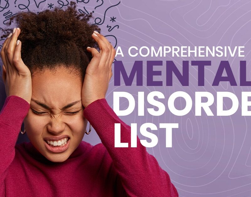 mental disorders list